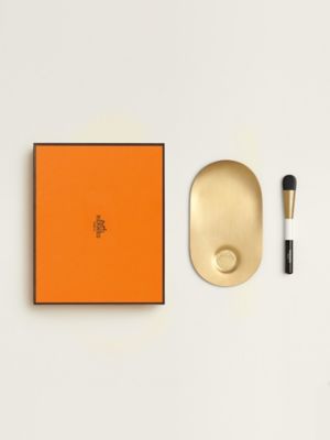 エルメス　パレット＆メイクアップアプリケータール ペルフェクトゥール エルメスのベースメイク：パウダー＆ハイライター | Hermès - エルメス