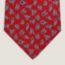 Boot tie, rouge/bleu moyen