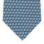 French Billard tie, bleu foncé/azur