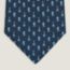 Chatrang tie 8&nbsp;cm, marine/azur, We will notify you when this product is back in stock