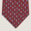 Chatrang tie 8&nbsp;cm, bordeaux/azur, We will notify you when this product is back in stock