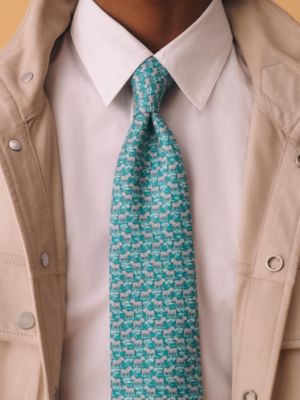 Zebres領帶 8&nbsp;cm, 檢視: 佩戴, worn, 檢視共3張圖片的第3張