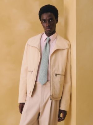 Corbata Zèbres 8&nbsp;cm, Vista: Ver artículo puesto, worn, vista 2 de 2