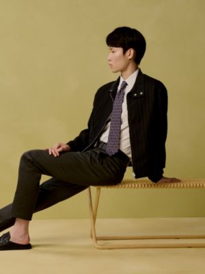 Girafes領帶 8&nbsp;cm, 檢視: 佩戴, worn, 檢視共2張圖片的第2張