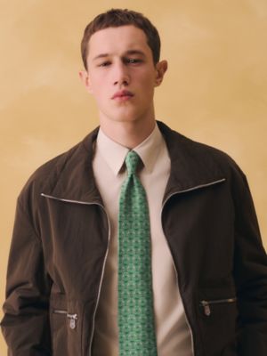 Girafes tie 8&nbsp;cm, View: Worn, worn, view 2 of 2