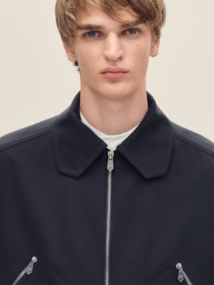 Zipped straight cut jacket, View: Worn, worn, view 4 of 7