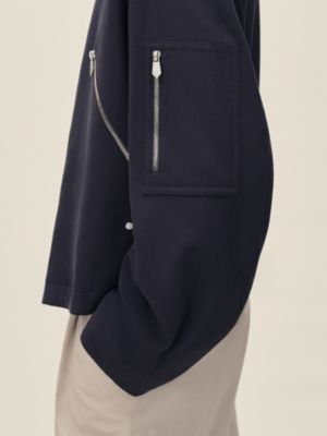 Zipped straight cut jacket, View: Worn, worn, view 5 of 7