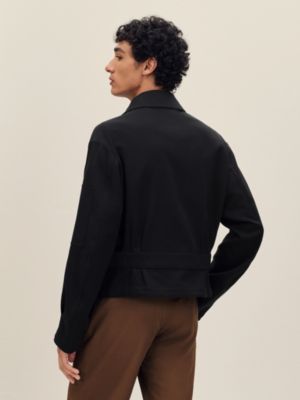 Zipped straight cut jacket, View: Worn, worn, view 3 of 7