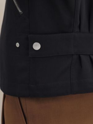 Zipped straight cut jacket, View: Worn, worn, view 6 of 7