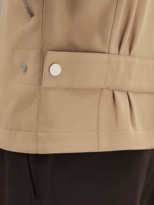Zipped straight cut jacket, View: front, front, view 7 of 8