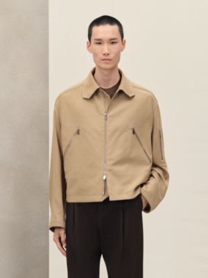 Zipped straight cut jacket, View: Worn, worn, view 3 of 8