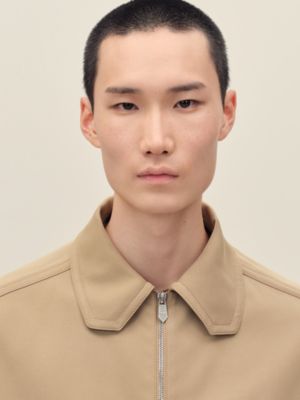 Zipped straight cut jacket, View: Worn, worn, view 5 of 8