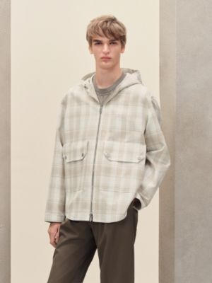 Reversible hooded jacket, View: Worn, worn, view 3 of 8