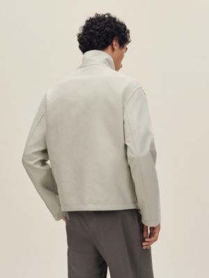 Reversible straight cut jacket, View: Worn, worn, view 4 of 8