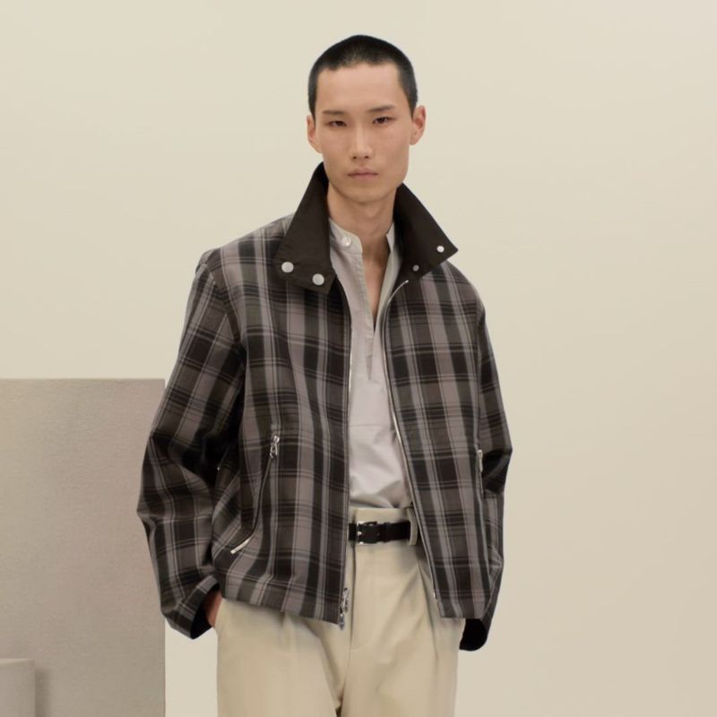 Reversible straight cut jacket | Hermès USA