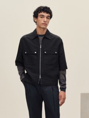 Short-sleeve overshirt, View: Worn, worn, view 2 of 6