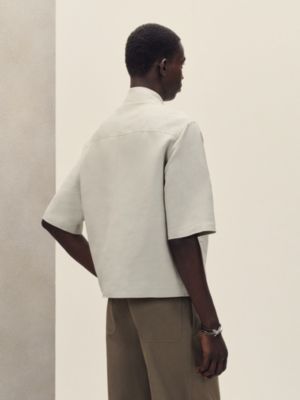 Short-sleeve overshirt, View: Worn, worn, view 4 of 7