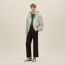 Zipped hooded jacket, mastic