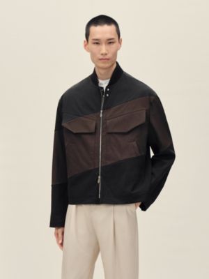 Zipped straight cut jacket, View: Worn, worn, view 2 of 6