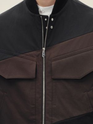 Zipped straight cut jacket, View: Worn, worn, view 5 of 6