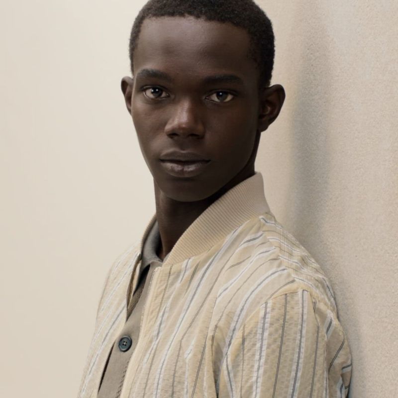 Rib-trim jacket | Hermès USA