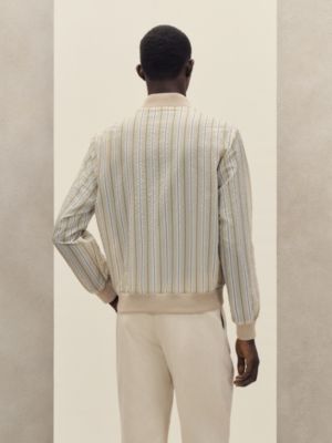 Rib-trim jacket, View: Worn, worn, view 5 of 8