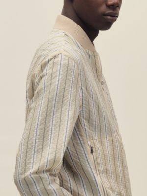 Rib-trim jacket, View: Worn, worn, view 7 of 8
