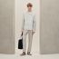 Blouson à capuche, blanc