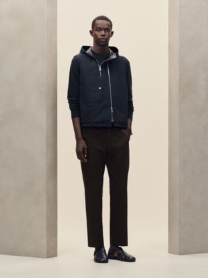 Reversible hooded vest, View: Worn, worn, view 3 of 9