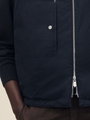 Reversible hooded vest, View: Worn, worn, view 9 of 9