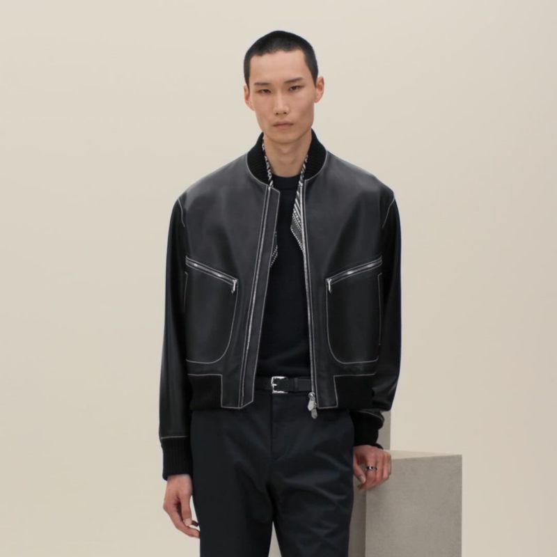 ブルゾン アンプラント・ステッチ ヴォー・スポール | Hermès