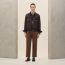 Straight cut jacket, café