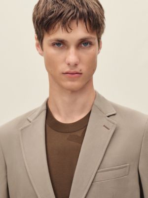 "Relax Cuir" 24 Relax Decoupe jacket, View: Worn, worn, view 4 of 7