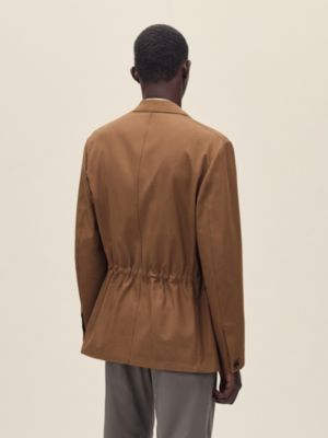 Rive Gauche drawstring jacket, short model, View: Worn, worn, view 3 of 6