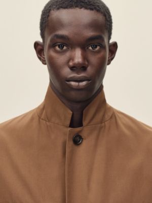 Rive Gauche drawstring jacket, short model, View: Worn, worn, view 4 of 6