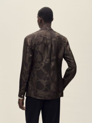 "Eperon d'Or Tattoo" Rive Gauche jacket shirt, short model, View: Worn, worn, view 4 of 7