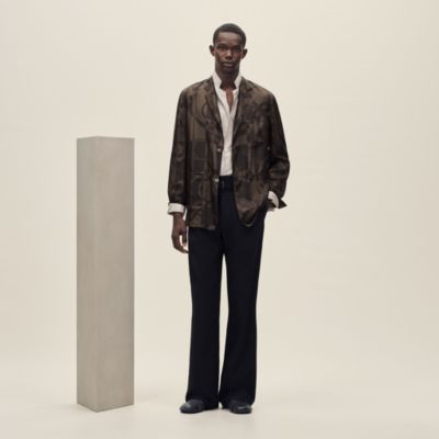 "Eperon d'Or Tattoo" Rive Gauche jacket shirt, short model