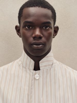 シャツジャケット 《リヴ・ゴーシュ》, イメージ: 着用例, worn, ビュー6の8