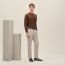 Saint Germain fitted pants, sable