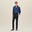 Saint Germain fitted pants, marine