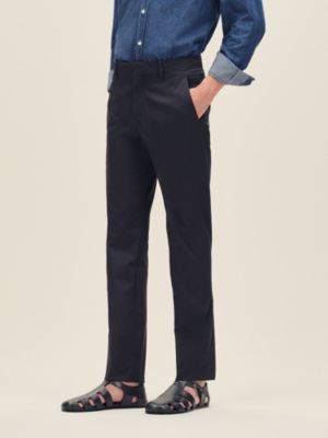 Saint Germain合身剪裁長褲, 檢視: 佩戴, worn, 檢視共2張圖片的第4張