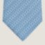 Reprise tie, ciel/blanc