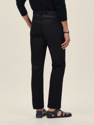 Straight cut jeans, View: Worn, worn, view 3 of 5