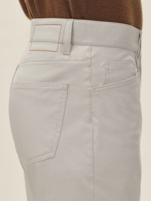 Vaqueros con etiqueta en piel, Vista: Ver artículo puesto, worn, vista 4 de 5