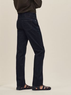 Straight cut jeans, View: Worn, worn, view 3 of 5