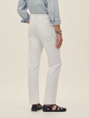 Straight cut jeans, View: Worn, worn, view 3 of 5