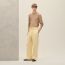 Pleated Malte pants, vanille