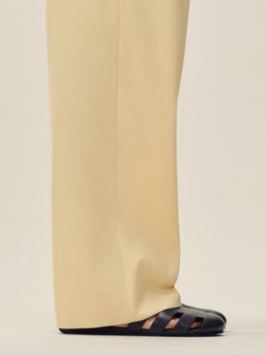 パンツ 《マルタ》 プリーツ, イメージ: 着用例, worn, ビュー6の6