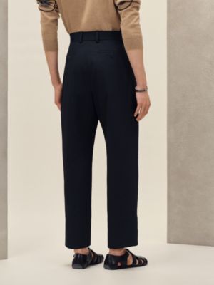 Pleated Palerme pants, View: Worn, worn, view 3 of 5