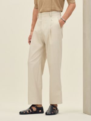 タックパンツ 《パレルモ》, イメージ: 着用例, worn, ビュー2の5